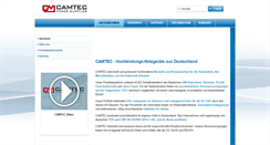 Desktop Screenshot of camtec-netzteile.de